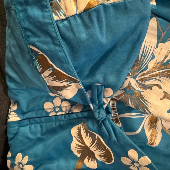 NOS Vtg Hawaiian 60s Paradise Hawaii Smocked Romper Robe Beach Summer Set As Is - Picture 5 of 16